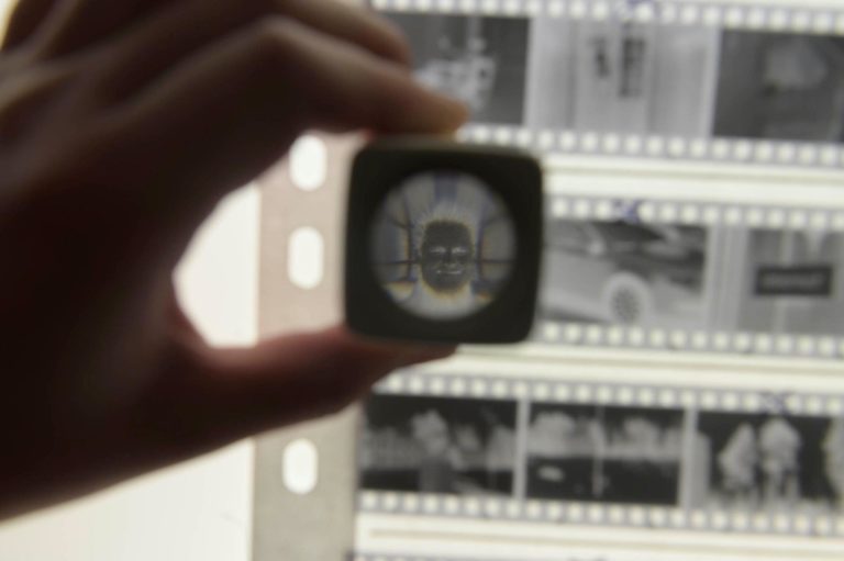 Negativer på lysbord