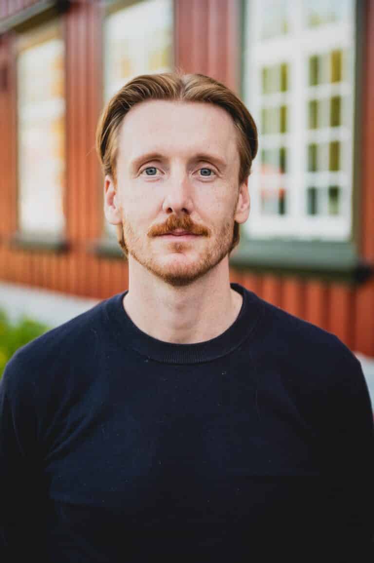 Portrett av ung mann